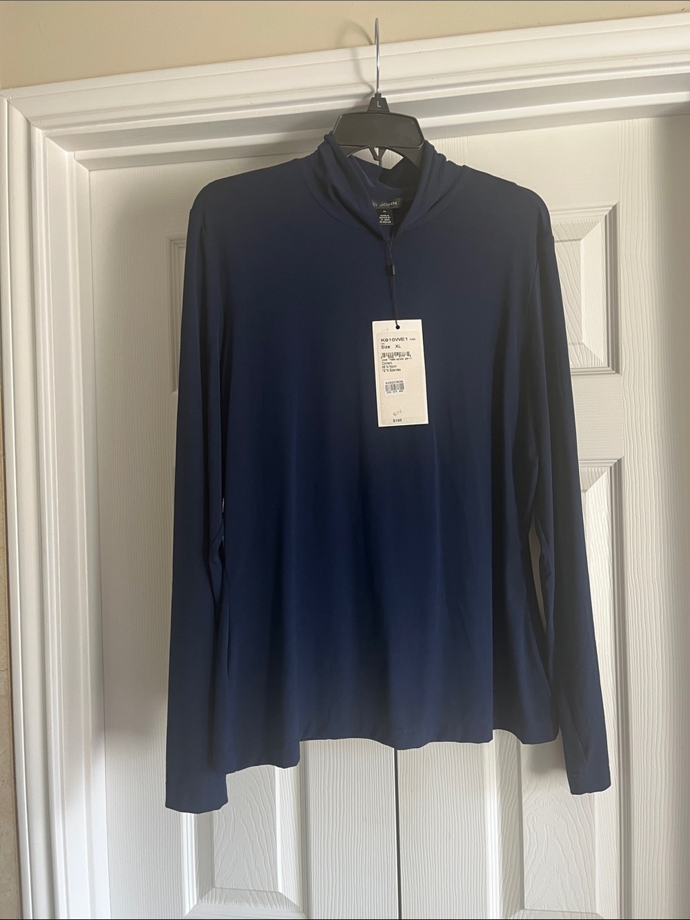 St. John mock neck turtleneck